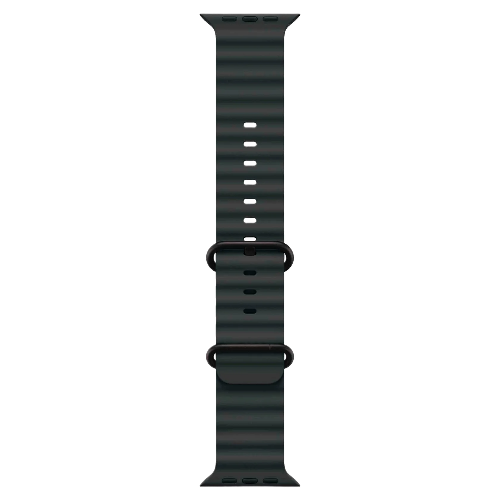 Apple Watch Ultra 2 корпус из черного титана, ремешок Black Ocean Band One Size