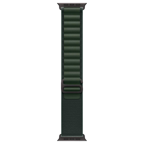 Apple Watch Ultra 2 корпус из черного титана, ремешок Dark Green Alpine Loop Medium